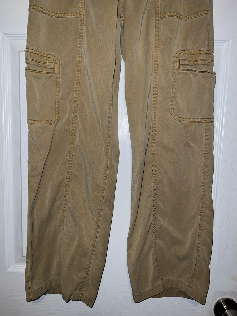 Maurices khaki Cargo Utility Trousers - Picture 5 of 13